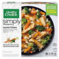 Healthy Choice Simply Steamers Sesame Chicken, 9.25 Ounce