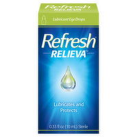 Refresh Relieva Eye Drops, Lubricant, 0.33 Fluid ounce