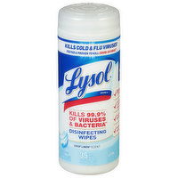 Lysol Disinfecting Wipes, Crisp Linen Scent, 35 Each