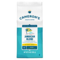 Cameron's Coffee Bag, Jamaican Blend Medium-Dark Ground Coffee , 10 Ounce