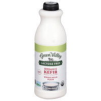 Green Valley Kefir, Lactose Free, Organic, Whole Milk, Plain, 32 Fluid ounce