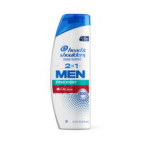 Head & Shoulders Men Mens 2 in 1 Dandruff Shampoo and Conditioner, Old Spice Pure Sport, 12.5 oz, 12.5 Ounce