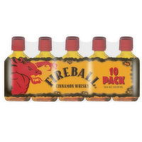 Fireball Cinnamon Whisky 10 Pack, 500 Millilitre