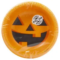 Paper Images Bowls, Halloween Pumpkin, 20 Ounce, 8 Each