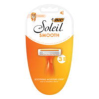 BiC Soleil Razors, Smooth, 4 Each