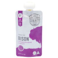 Serenity Kids Bison, Grass Fed, 6+ Month, 3.5 Ounce