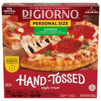 DiGiorno Pizza, Hand-Tossed Style Crust, Supreme, Personal Size, 10 Ounce