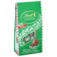 Lindt Lindor Peppermint Cookie Milk Chocolate Holiday Truffles, 8.5 Ounce