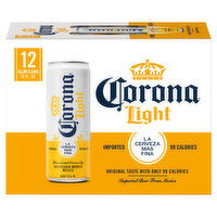 Corona Light Light Beer, 12 Each