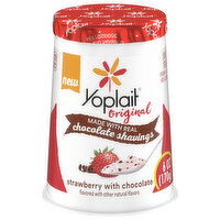 Yoplait Original Yogurt, Low Fat, Strawberry with Chocolate, 6 Ounce