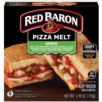 Red Baron Supreme Pizza Melt, 5.98 Ounce