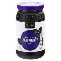 Essential Everyday Jam, Blackberry, Seedless, 18 Ounce