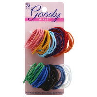 Goody Girls Elastics, No-Metal, 72 Each