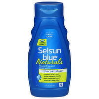 Selsun Blue Naturals Shampoo, Antidandruff, Itchy Dry Scalp, 11 Fluid ounce