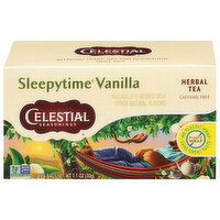 Celestial Seasonings Sleepytime Herbal Tea, Caffeine Free, Vanilla, 20 Each