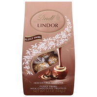 Lindt Lindor Fudge Swirl Milk Chocolate Truffles, 5.1 Ounce