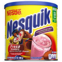 Nesquik Powder, Strawberry, 14.1 Ounce
