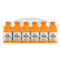 Gatorade Zero Zero Sugar Orange Thirst Quencher, 12 Each