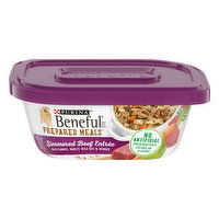 Beneful Prepared Meals Dog Food, Simmered Beef Entree, 10 Ounce