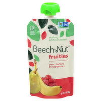 Beech-Nut Fruities Pear, Banana & Raspberries, Stage 2 (from About 6 Months), 3.5 Ounce