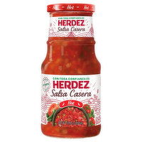 Herdez Hot Salsa Casera, 16 Ounce