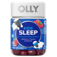 Olly Sleep, Razzzberry, Kids, Gummies, 50 Each