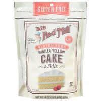 Bob's Red Mill Cake Mix, Gluten Free, Vanilla Yellow, 19 Ounce