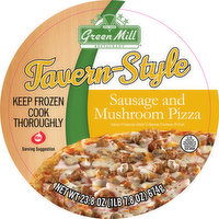 Green Mill Tavern Sausage and Mushroom Pizza, 25.7 Ounce