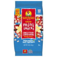 Sun-Maid Mini Snacks® Vanilla Yogurt Covered Raisins 10-Count Bag/.5oz Cartons, 10 Each