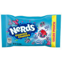 Nerds Candy, Gummy Clusters, Very Berry, Share Pouch, 3 Ounce