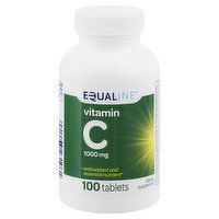 Equaline Vitamin C, 1000 mg, Tablets, 100 Each