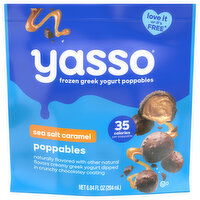 Yasso Poppables, Sea Salt Caramel, Greek Yogurt, 6.84 Fluid ounce