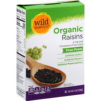 Wild Harvest Raisins, Organic, 12 Ounce