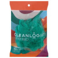 Cleanlogic Bath and Body Scrubber, Lathering Mesh Sponge, 1 Each