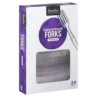 Essential Everyday Forks, Dinnerware, Premium, 24 Each