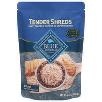 Blue Buffalo Tender Shreds Natural Real Chicken Dog Food Complement, 2.5 Ounce