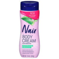 Nair Body Cream Hair Remover, Soothing Aloe & Water Lily, 7.9 Ounce