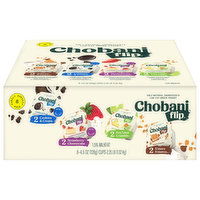 Chobani Flip Yogurt, Low-Fat, Greek, 8 Family Variety Pack, 8 Each