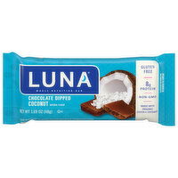 Luna Nutrition Bar, Whole, Chocolate Dipped Coconut, 1.69 Ounce