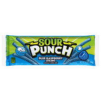 Sour Punch Blue Raspberry Straws Candy, 4.5 Ounce