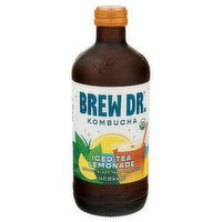 Brew Dr. Kombucha Iced Tea Lemonade Kombucha, 14 Fluid ounce