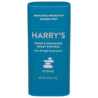 Harry's Antiperspirant, Extra-Strength, Odor & Enhanced Sweat Control, Stone, 2.5 Ounce