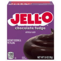 Jell-O Chocolate Fudge Instant Pudding & Pie Filling Mix, 3.9 Ounce