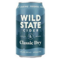 Wild State Classic Dry Cider 4 Pack, 48 Fluid ounce