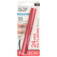 Revlon ColorStay Full Time Mascara, Waterproof, 411 Blackest Black, 0.25 Fluid ounce