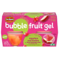 Del Monte Bubble Fruit Gel, Apples and Boba in Watermelon, 4 Each