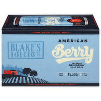 Blake's Hard Cider Co. Hard Cider, Berry, Imperial, American, 6 Each