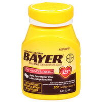 Bayer Aspirin, 325 mg, Tablets, 200 Each