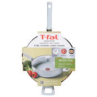 T-fal Jumbo Cooker, Ceramic, Non Stick, Covered, 1 Each