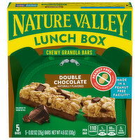 Nature Valley Granola Bars, Chewy, Double Chocolate, 5 Each